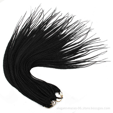 wholesale  prestretched soft ombre crochet braid hair 3x crochet box braids expression hair